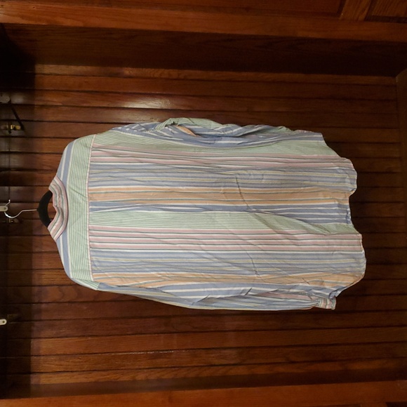 RALPH LAUREN 2XLT Striped Multicolor Men's Shirt - Picture 7 of 11